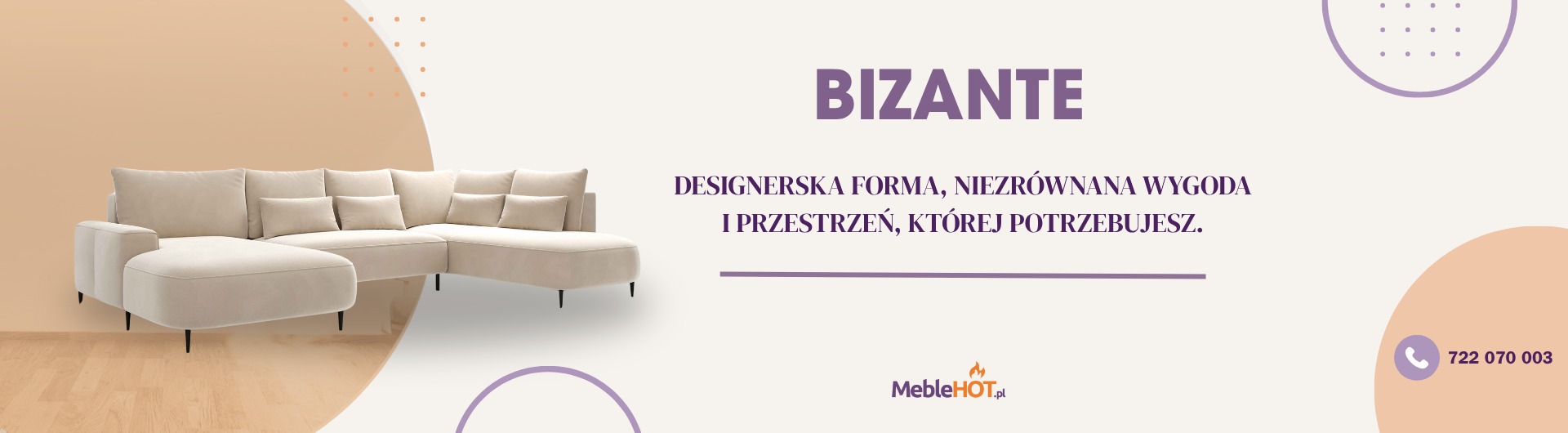 Odpocznij z klasą – wybierz narożnik BIZANTE. Designerska forma, niezrównana wygoda i przestrzeń, której potrzebujesz.